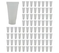 GNURBDILFO 300 Piezas 15Ml Tubo Recargable Botella De LocióN VacíA Tubo Suave Con Tapa Apretar Viaje Hacer Contenedores Contenedor Recargables