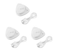 GNURBDILFO 3X para Cepillo de Dientes Cargador de Repuesto Fuente de Alimentación Soporte de Carga Inductivo Modelo 3757 Cable USB