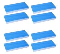 GNURBDILFO Airbrush Hobby - Juego de filtros para cabina de aerógrafo, filtro de repuesto de cabina de fibra de vidrio compatible con Master, 8 piezas