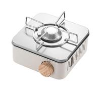 GNURBDILFO Cocina para Acampar al Aire Libre Estufa de Gas Viajes Fuertes Quemador Parrilla Suministros de Viaje SúPer Ligeros Utensilios de Cocina-