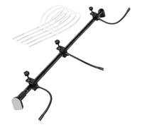 GNURBDILFO Colgador de guirnalda ajustable para marco de puerta, sin tornillos, sin taladrar, sin pegamento, sin daños, decoración navideña