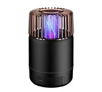 GNURBDILFO Exterminador de Insectos, Potente Trampa para Mosquitos, Exterminador de Moscas para Interiores con Luces Moradas, Matamoscas para el Hogar, JardíN, Patio Negro