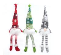 GNURBDILFO Gnomo Brillante de 35 Cm, DecoracióN NavideñA, MuñEco Sin Rostro, Luz para el Hogar, Navidad Natal 2024, para NiñOs de AñO