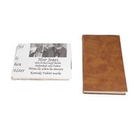 GNURBDILFO Grail Diary Indiana Journal, Indiana Grail Diary Journal, Indiana Holy Grail Diary Props, Vintage Cuero Journal Durable Fácil de Usar Aprox. 17 x 10 cm