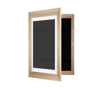 GNURBDILFO Marcos de Arte para NiñOs, Marcos de Arte Intercambiables, Marcos de Arte para NiñOs Intercambiables para Proyectos de Arte de ExhibicióN de ImáGenes en 3D-Madera