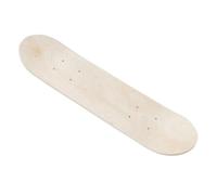 GNURBDILFO Monopatín para niños, pintura de madera, longboard, deportes al aire libre, truco, monopatín para niños, cubierta de graffiti en blanco (sin rueda)