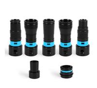 GNURBDILFO Quick Click - Juego de adaptadores de herramientas eléctricas expandidas para recoger el polvo, la mayoría de herramientas eléctricas para carpintería y aspiradoras de tienda