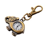 GNURBDILFO Reloj Colgante de Elefante Color Bronce Gancho de Langosta