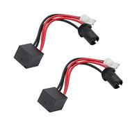 GNXFixt 2* T10 LED Decoder adaptador Canbus Anti-Flicker-Resistencias Cancelador de Errores