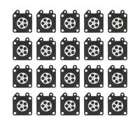 GNXFixt 20pcs Juntas Membrana para Carburador para Motosierra WT WY WZ WA Series, Diafragma Kit 95-526 Walbro Reparación Recambios 95-526-8 95-526-9