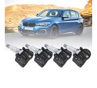 GNXfixt 4 sensores de presión de neumáticos TPMS RDKS 433 MHz para X1 E84 X3 F25 X4 F26 Serie 5 F10 F07 F11 Serie 6 F12 F13 F06 Serie 7 F01 F02 F03 F04 Z4 36106881890 Sistema de control