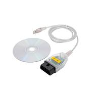 GNXFixt Cable Diagnóstico Codificación USB OBD2 K+DCAN para (1998-2008) - In hip Interruptor FT232RQ para E60/E70/E87/E90/E93/R56: Lectura Errores, Codificación Restablecimiento Servicio
