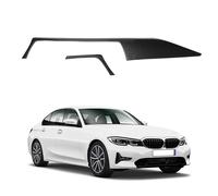 GNXfixt Cubierta de salpicadero de fibra de carbono, pegatinas para molduras interiores ABS, accesorios para F30 F31 F34 3GT F32 F33 F36 2013-2019 salida de aire de control central tuning