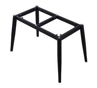 GNYVZXPLQ Estructura de las patas de la mesa de metal, marco para patas de mesa de acero con ventosa multicolor, diferentes tamaños (negro, 105 x 72 x 72 cm)