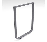 GNYVZXPLQ Estructura de las patas de la mesa de metal, patas para mesa cuadradas de metal, capacidad de carga 150 kg, ancho 45-75 cm, altura 72,5 cm, multicolor, con tornillos (plateado, 65 x 72,5 cm)