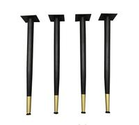 GNYVZXPLQ - Marcos de patas de mesa de metal, patas de mesa de metal multicolor para montar uno mismo, varios tamaños (Black Gold,60 cm/23,6 in)