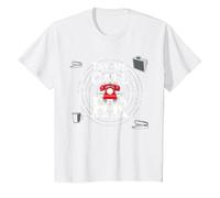 Go Ahead Call HR: Try Me Sassy Office Humor Gráfico Camiseta, Niños, Blanco, 8 años