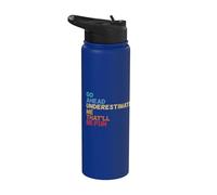 Go Ahead Underestimate Me That'll Be Fun - Regalos con citas divertidas Stainless Steel Insulated Water Bottle