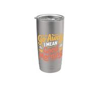 Go Away I Mean Good Morning humor gruñón |- Vaso térmico de acero inoxidable de doble pared