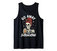 Go Away I'm Introverting Antisocial Camiseta sin Mangas