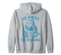 Go Away I'm Reading Sudadera con Capucha