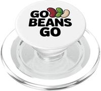 Go Beans Go Powered by Beans Legume Lover Humor Vegano PopSockets PopGrip para MagSafe