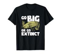 Go Big Or Go Extinto Funny Ictiología Arapaima Fish Lovers Camiseta