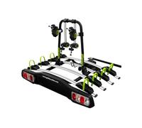 GO BIKER portabicicletas para 2 a 4 Bicicletas Bola de Remolque, soporta 15kg x Carril, Brazos Ajustables, Apto Todo Tipo de Bicicletas, Doble Cierre de Seguridad antirrobo (Pro Z4)