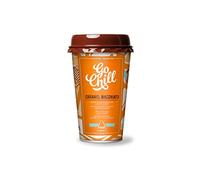 Go Chill - Bebida de Café Lista para Beber - Sabor Caramelo Machiatto - Lista para Llevar - Elaborada a Base de Café y Leche - 230 ml