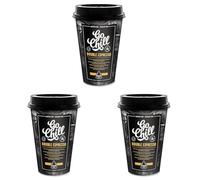Go Chill Doble Espresso - Bebida de Café Lista para Beber - Elaborado con Leche, Agua, Azúcar y Extracto de Café - 230 ml (Paquete de 3)