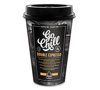 Go Chill Doble Espresso - Bebida de Café Lista para Beber - Elaborado con Leche, Agua, Azúcar y Extracto de Café - 230 ml