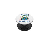 Go Earth It's Your Earth Day Música Cantar Danza Planeta Fiesta PopSockets PopGrip Adhesivo