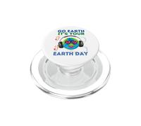 Go Earth It's Your Earth Day Música Cantar Danza Planeta Fiesta PopSockets PopGrip para MagSafe