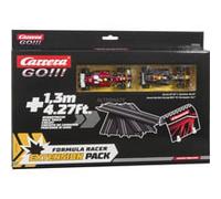 Carrera GO!!! Paquete de extensión de Pista: F1 Racer, 1,3 Metros, 4 Secciones Rectas y sección de túnel