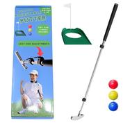 Go For It Golf Two Way Putter niños, Unisex-Adolescente, Gris (Metal), Small to Large
