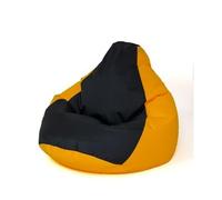 GO GIFT Puff Amarillo Negro 140 x 100 cm Pera