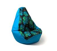 GO GIFT Puff Azul 140 x 100 cm Pera - Marca EAN: 5905359299431