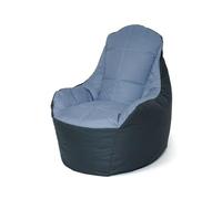 GO GIFT Puff Gris Grafito Oxford Tejido antidesgarros