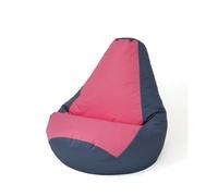 GO GIFT Puff Gris Rosa 105 x 80 cm Pera