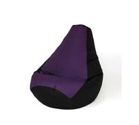 GO GIFT Puff Negro Púrpura 140 x 100 cm Pera