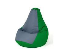 GO GIFT Puff Verde Gris 130 x 90 cm Pera