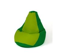 GO GIFT Puff Verde Verde Claro 130 x 90 cm Pera