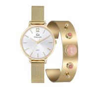 Go Girl 694611 - Caja de reloj para mujer, acero dorado y correa dorada