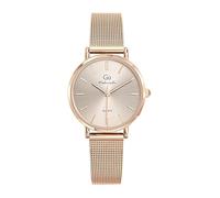 Go Girl 695431 - Reloj de pulsera para mujer, acero y oro rosa