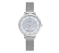 Go Girl 695490 - Reloj para mujer, acero plateado, color plateado