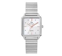 Go Girl 695536 - Reloj para mujer, acero plateado