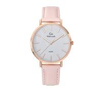 Go Girl 699492 - Reloj de mujer, acero dorado, rosa, piel rosa, correa