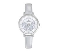 Go Girl 699511 - Reloj para mujer, acero y piel, color plateado