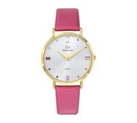 Go Girl 699538 - Reloj de mujer, acero dorado, piel rosa