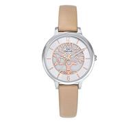 Go Girl Reloj Mujer Acero Cuero Beige 699522